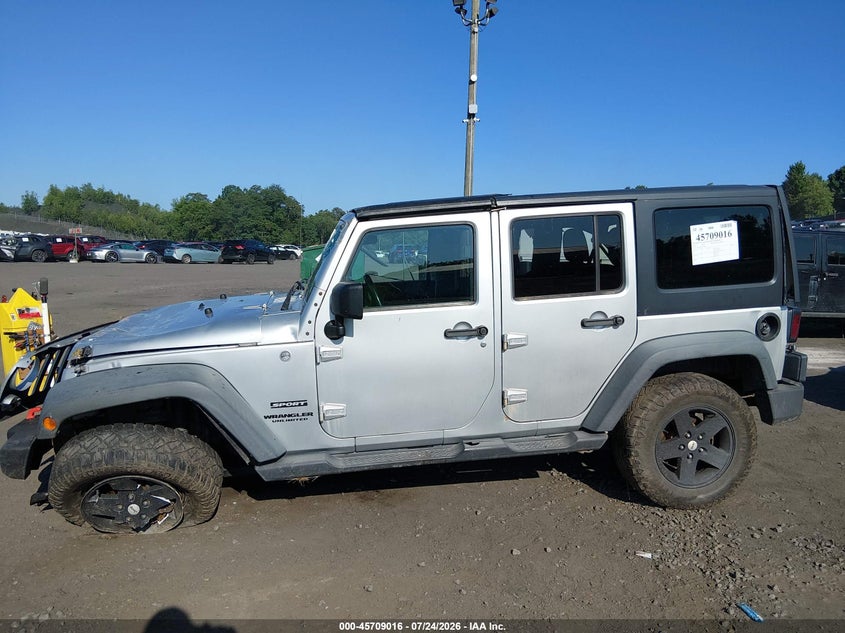 2011 JEEP WRANGLER SPORT UTILITY VEHICLE 3.8L V-6 202HP