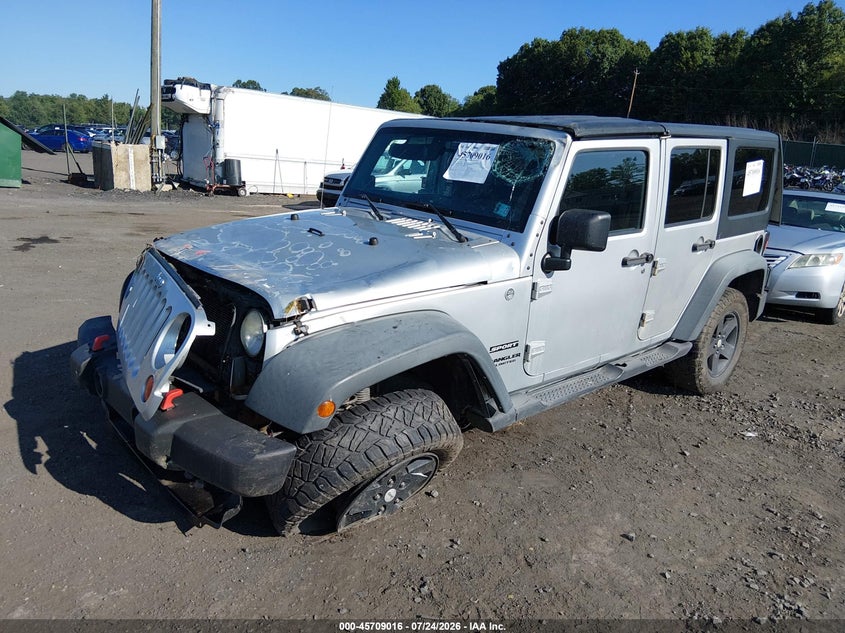 2011 JEEP WRANGLER SPORT UTILITY VEHICLE 3.8L V-6 202HP