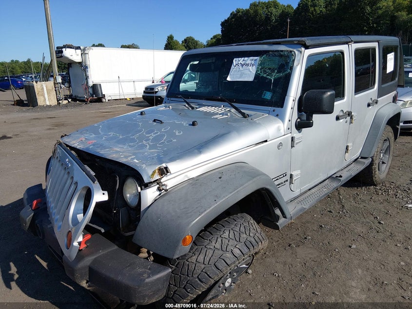 2011 JEEP WRANGLER SPORT UTILITY VEHICLE 3.8L V-6 202HP
