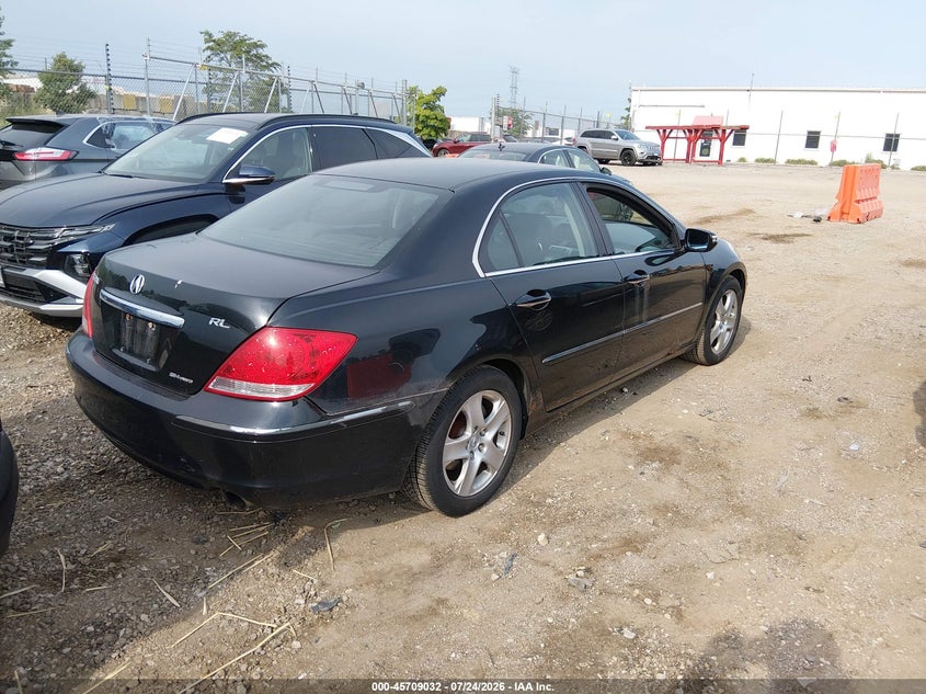2007 ACURA RL auction photo 4
