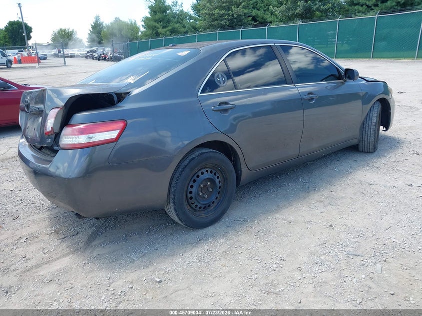 2011 TOYOTA CAMRY SEDAN 2.5L I-4 DOHC, VVT, 169HP
