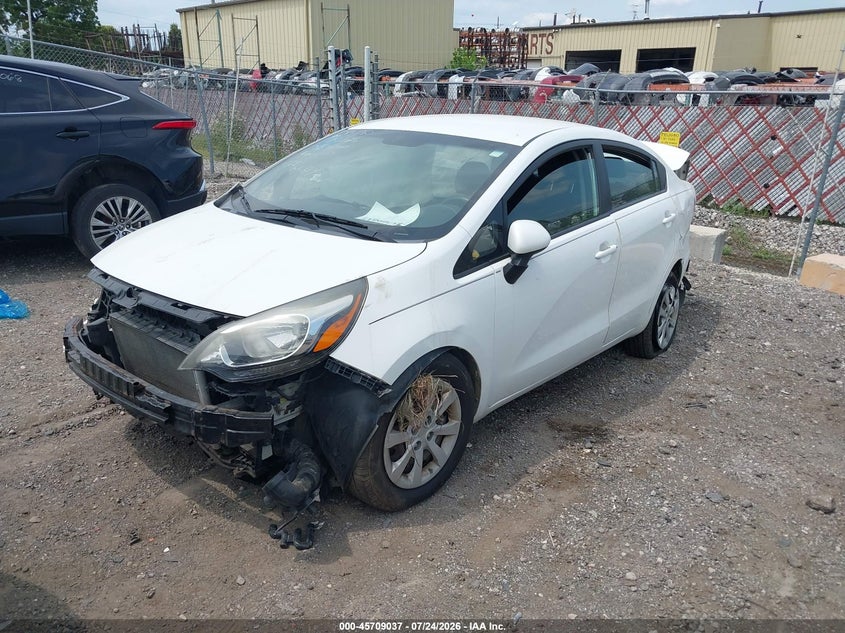 Vin: knadm4a38d6141159, lot: 46207693, kia rio lx 20132