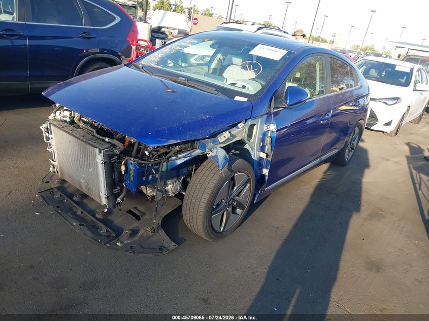 Vin: kmhc85lc5lu190265, lot: 46207721, hyundai ioniq hybrid sel 20202
