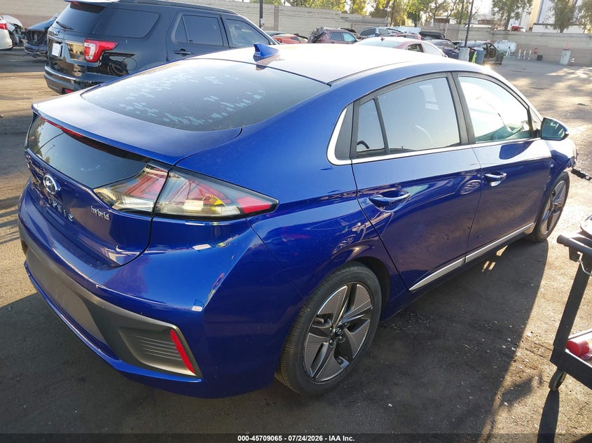 Vin: kmhc85lc5lu190265, lot: 46207721, hyundai ioniq hybrid sel 20204