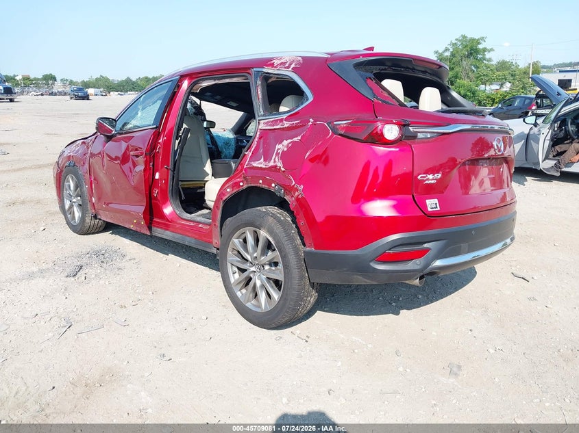 Vin: jm3tcbdy1j0200488, lot: 46207737, mazda cx-9 grand touring 20183