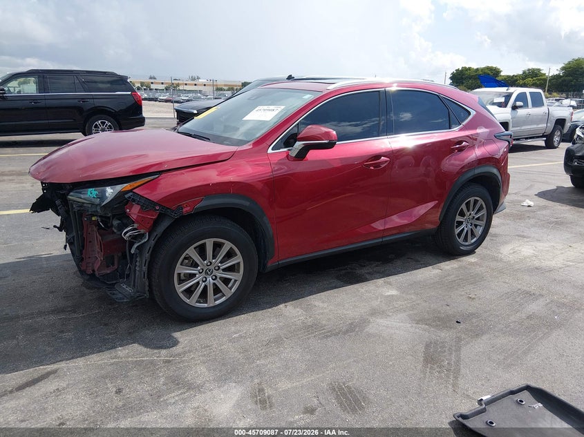 Vin: jtjdarbz5l2175719, lot: 46207743, lexus nx 300 20202