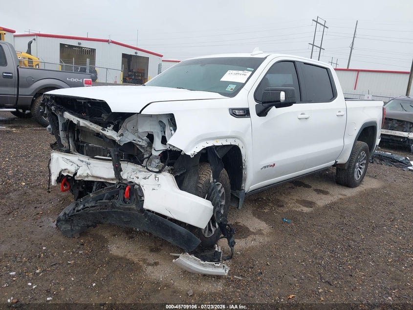 Vin: 3gtu9eet3mg410655, lot: 46207762, gmc sierra 1500 4wd  short box at4 20212