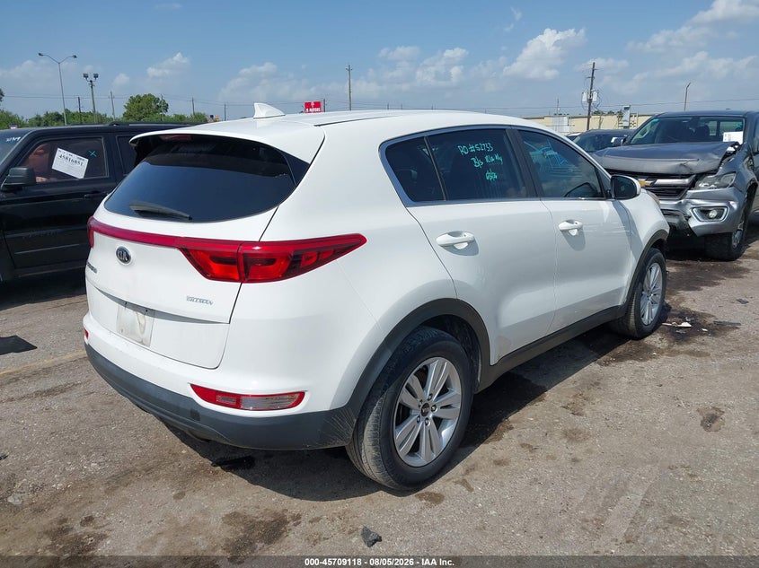 Vin: kndpm3ac1j7338710, lot: 46207774, kia sportage lx 20184