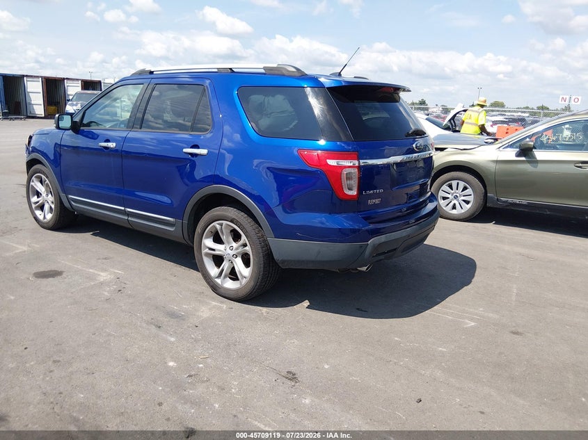 Vin: 1fm5k8f86dga46355, lot: 46207775, ford explorer limited 20133
