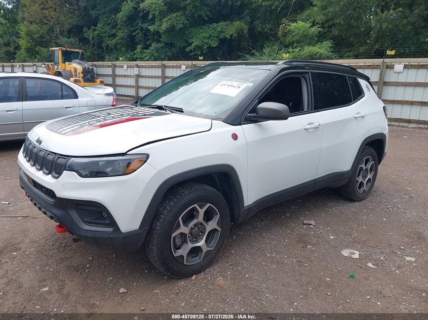 Vin: 3c4njddb7nt144029, lot: 46207784, jeep compass trailhawk 4x4 20222