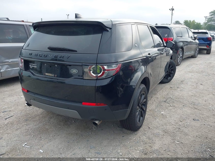 Vin: salcr2bg4hh699907, lot: 46207785, land rover discovery sport hse 20174