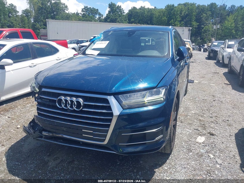 Vin: wa1lhaf78jd021862, lot: 46207789, audi q7 2.0t premium 20182