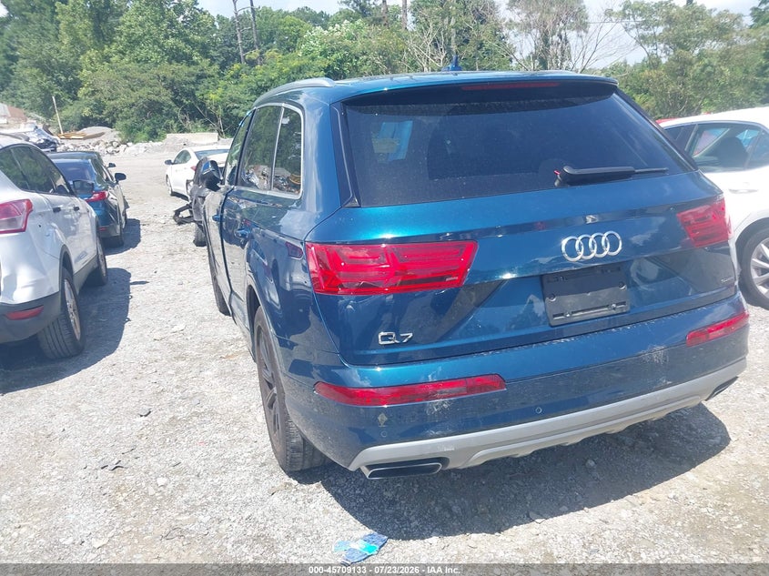 Vin: wa1lhaf78jd021862, lot: 46207789, audi q7 2.0t premium 20183