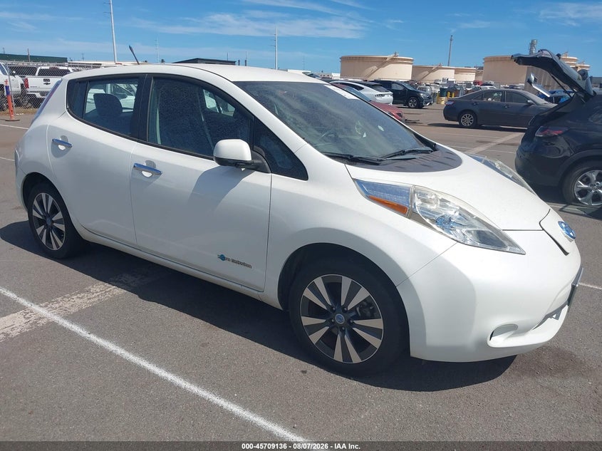 Vin: 1n4az0cp3dc415181, lot: 46207792, nissan leaf sl 2013 img_1