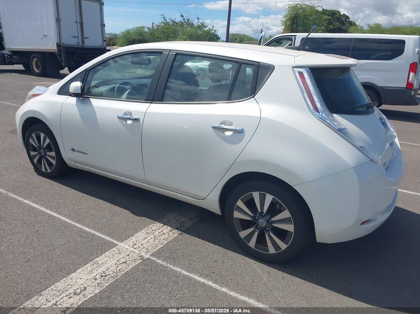 Vin: 1n4az0cp3dc415181, lot: 46207792, nissan leaf sl 20133