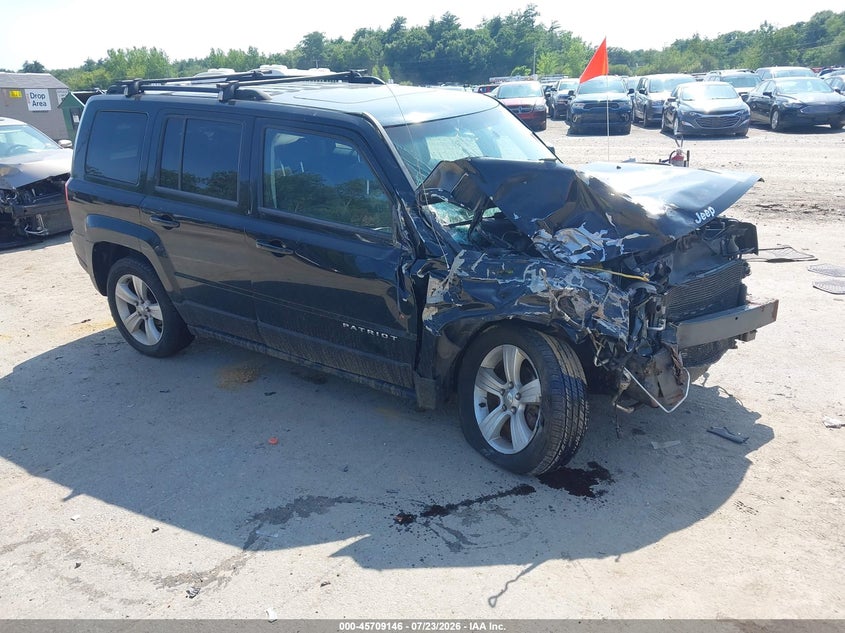 Vin: 1c4njrfb7dd280076, lot: 46207802, jeep patriot latitude 2013 img_1