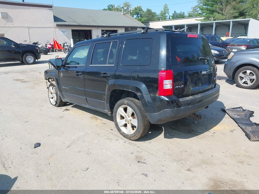 Vin: 1c4njrfb7dd280076, lot: 46207802, jeep patriot latitude 20133