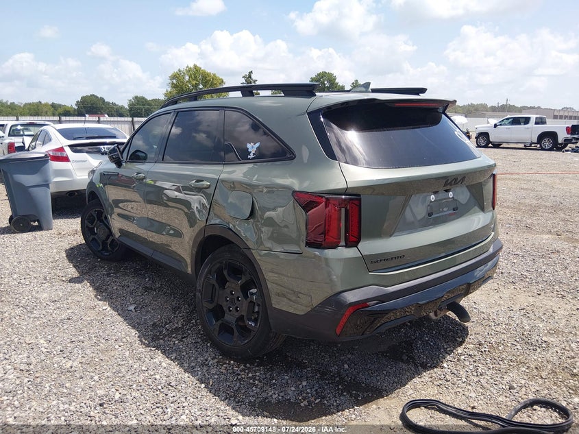 Vin: 5xyrhdjf9tg420882, lot: 46207804, kia sorento x-line ex 20263