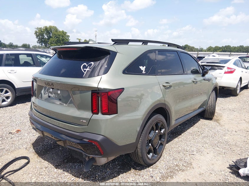 Vin: 5xyrhdjf9tg420882, lot: 46207804, kia sorento x-line ex 20264