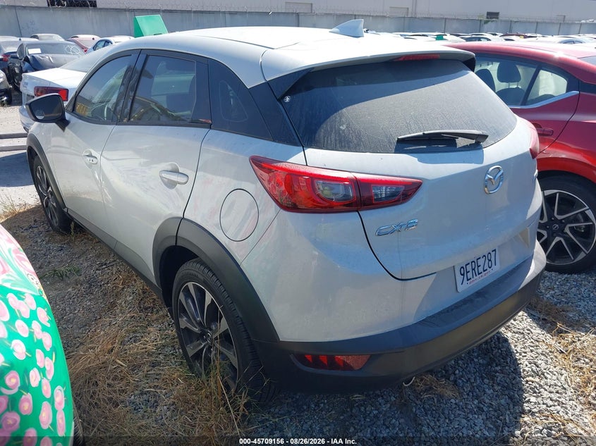 Vin: jm1dkdc74k1460500, lot: 46207812, mazda cx-3 touring 20193