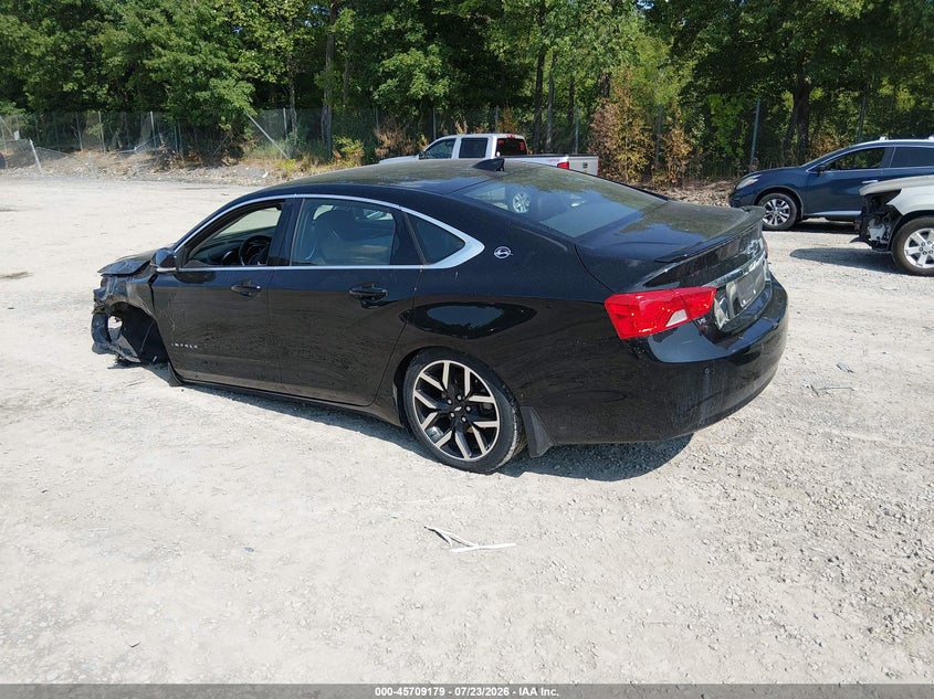 Vin: 2g1105s38h9108451, lot: 46207835, chevrolet impala 1lt 20173