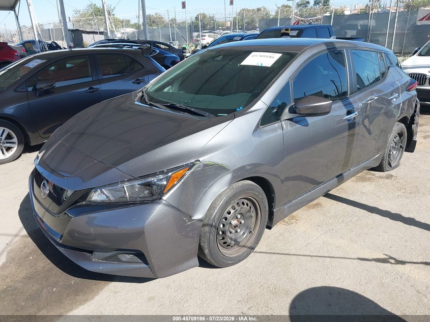 Vin: 1n4az1bv3pc562210, lot: 46207842, nissan leaf s 40 kwh 20232