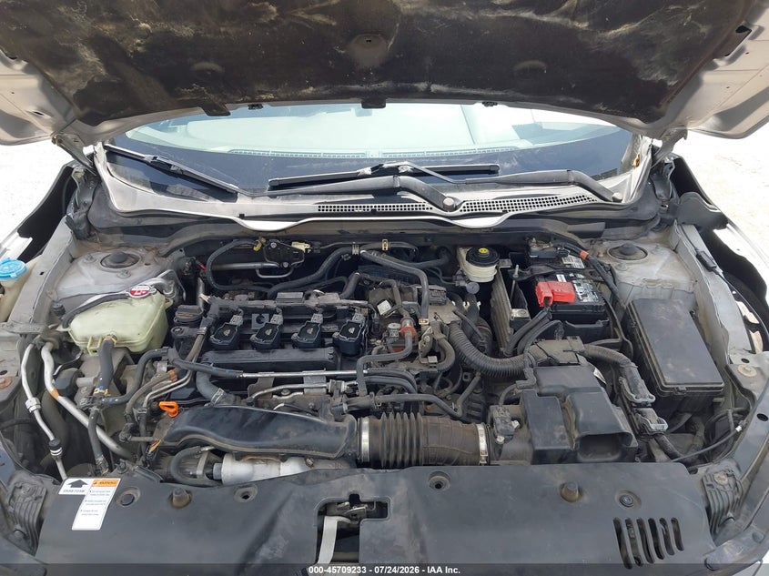 2016 HONDA CIVIC SEDAN 1.5L I-4 DI, DOHC, VVT, TURBO, 174HP