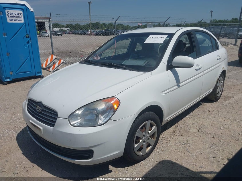 Vin: kmhcn4ac4au423054, lot: 46207904, hyundai accent gls 20102