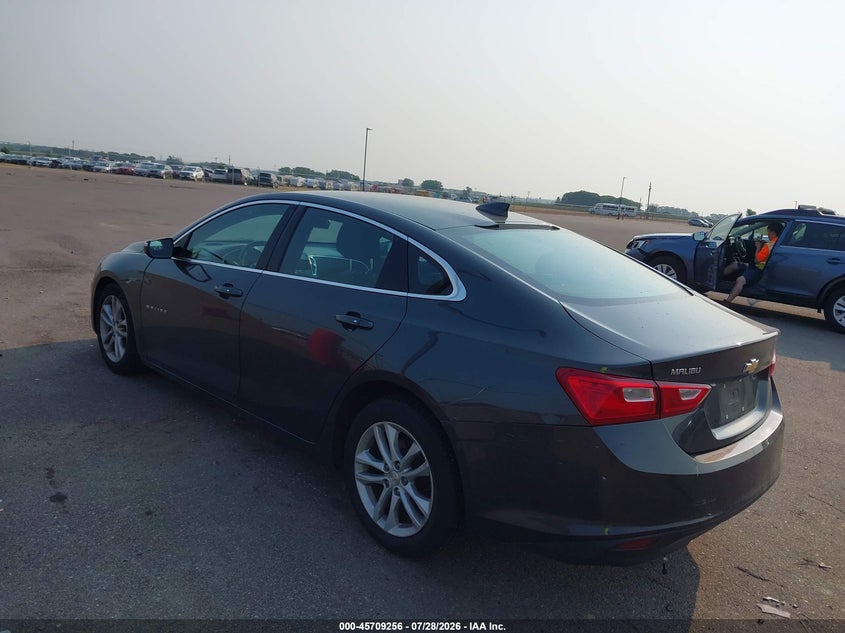 Vin: 1g1ze5st8hf112169, lot: 46207912, chevrolet malibu 1lt 20173