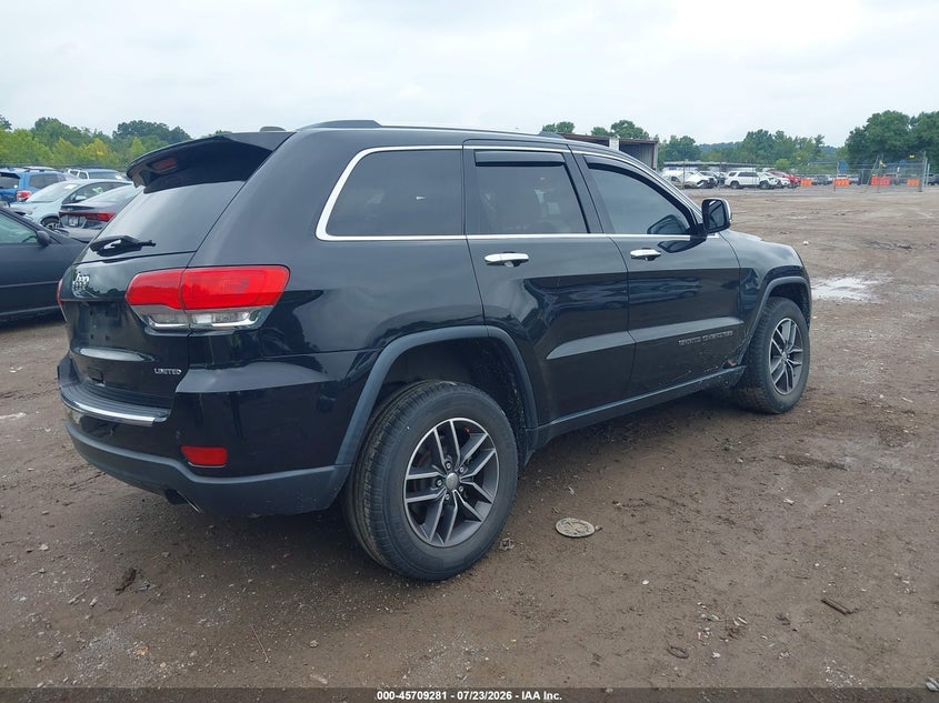 2017 JEEP GRAND CHEROKEE auction photo 4