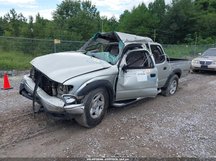 2004 Toyota Tacoma Prerunner V6, Био/химия, IAAI, VIN 5TEGN92N64Z421627 — фото 2