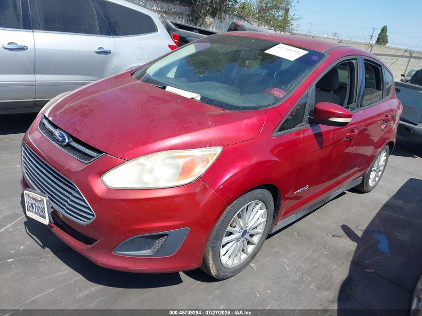 Vin: 1fadp5au5dl538859, lot: 46207950, ford c-max hybrid se 20132