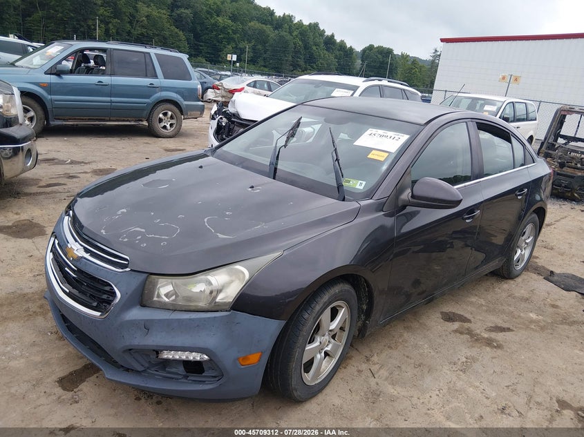 Vin: 1g1pc5sb1f7176145, lot: 46207968, chevrolet cruze 1lt auto 20152