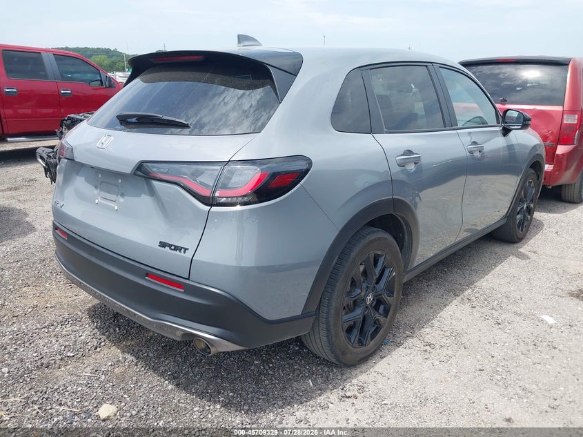 Vin: 3czrz2h55sm740985, lot: 46207985, honda hr-v awd sport 20254