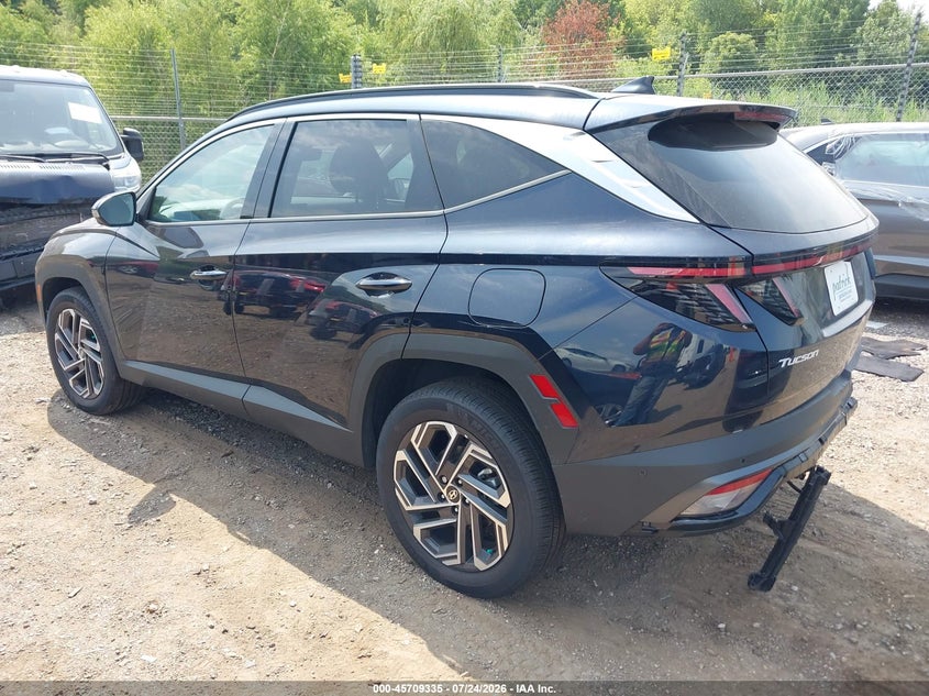 Vin: km8jedd12su383608, lot: 46207991, hyundai tucson hybrid limited 20253