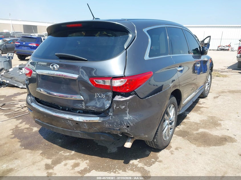 Vin: 5n1al0mmxdc316109, lot: 46208017, infiniti jx35 20134