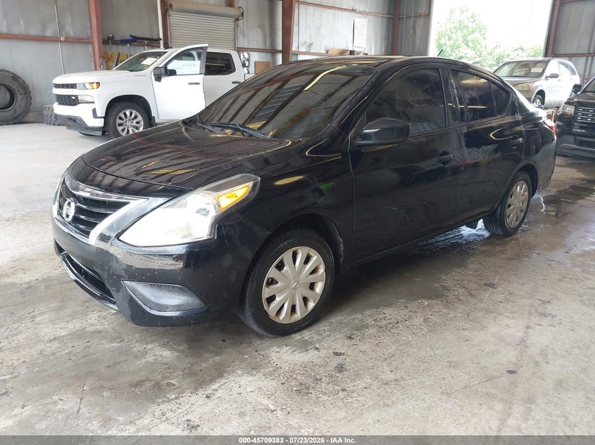 Vin: 3n1cn7ap3hl883581, lot: 46208038, nissan versa 1.6 s+ 20172