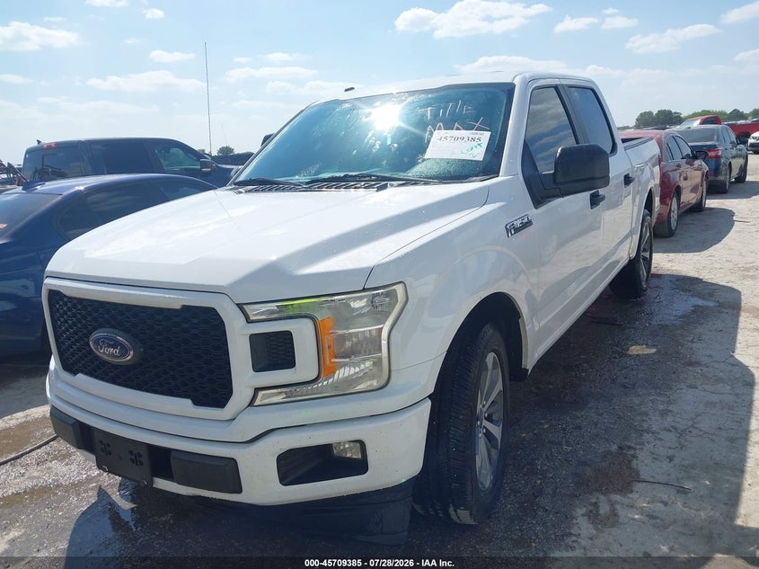 Vin: 1ftew1cp2kfa15361, lot: 46208041, ford f-150 xl 20192