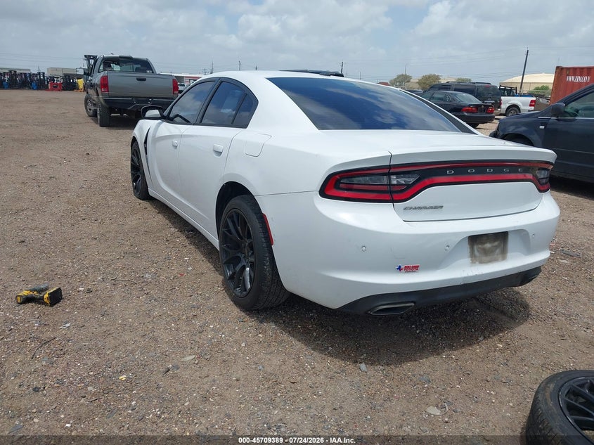 Vin: 2c3cdxbg4hh585276, lot: 46208045, dodge charger se rwd 20173