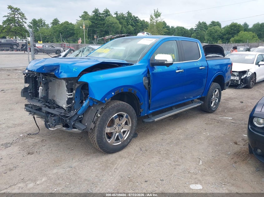2024 Ford Ranger, Front End, IAAI, VIN 1FTER4KPXRLE69136 — photo 2