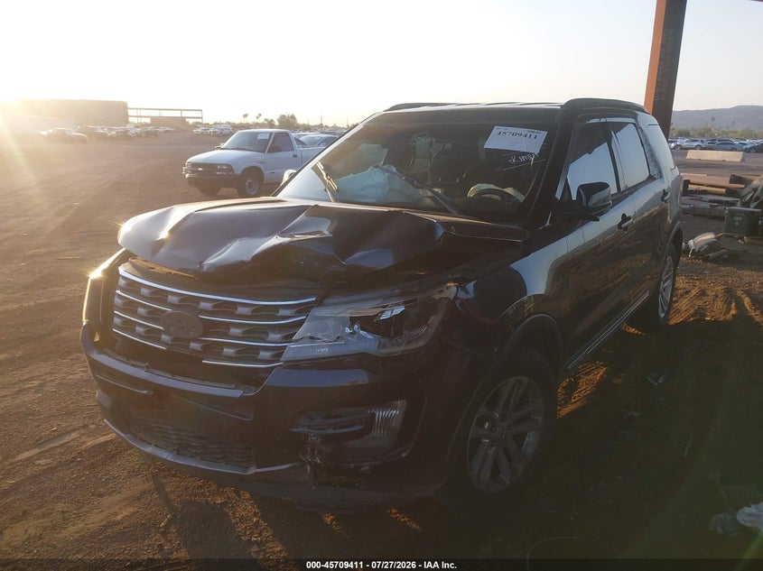 Vin: 1fm5k7d89hga61368, lot: 46208067, ford explorer xlt 20172