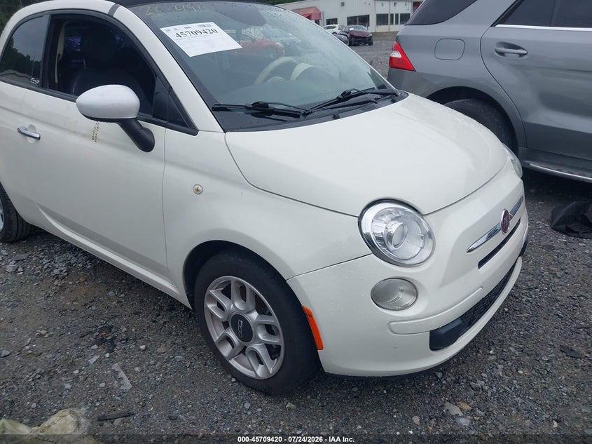 2013 FIAT 500C auction photo 1