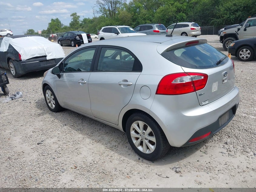 Vin: knadn5a37d6191683, lot: 46208089, kia rio ex 20133