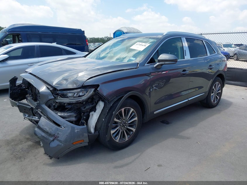 Vin: 2lmpj6j93pbl02743, lot: 46208094, lincoln nautilus standard 20232