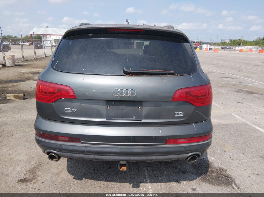 2013 AUDI Q7 SPORT UTILITY VEHICLE 3.0L V-6 DI, DOHC, VVT, TURBO, 240HP