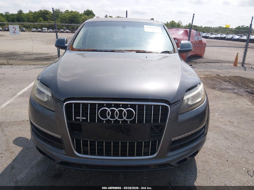 2013 AUDI Q7 SPORT UTILITY VEHICLE 3.0L V-6 DI, DOHC, VVT, TURBO, 240HP