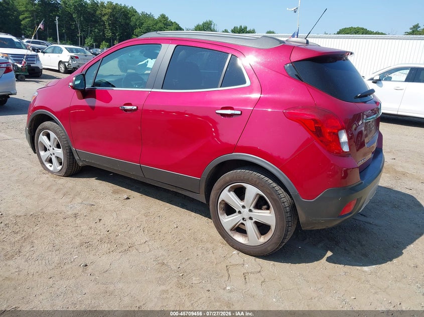 Vin: kl4cjesb5gb570221, lot: 46208113, buick encore 20163