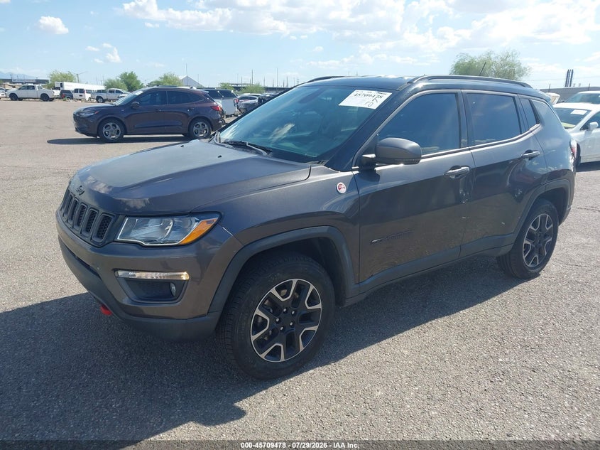 Vin: 3c4njddb4jt484975, lot: 46208134, jeep compass trailhawk 4x4 20182