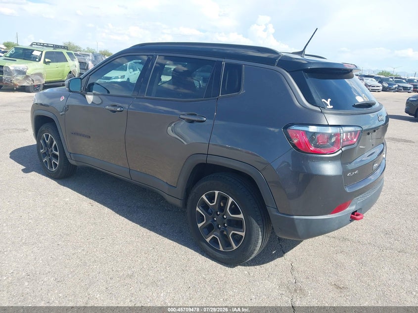 Vin: 3c4njddb4jt484975, lot: 46208134, jeep compass trailhawk 4x4 20183