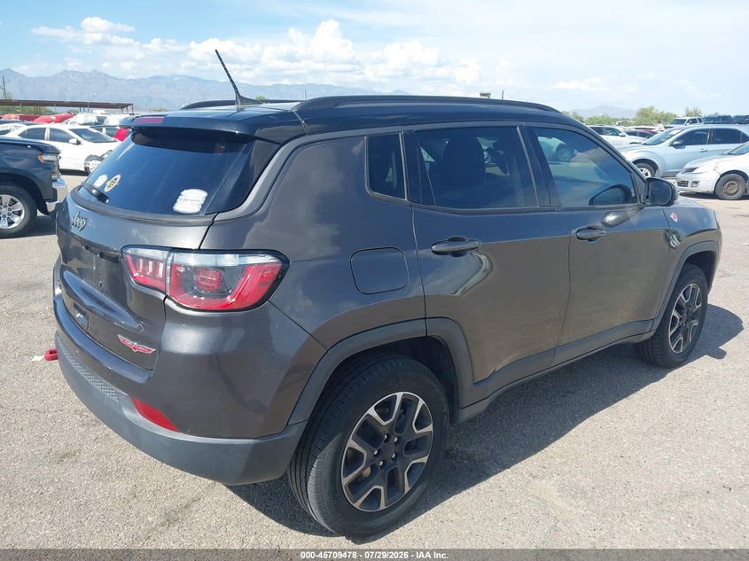 Vin: 3c4njddb4jt484975, lot: 46208134, jeep compass trailhawk 4x4 20184